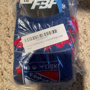 NIB New York Rangers Blue Socks